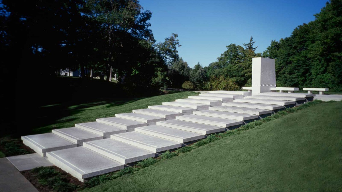 The only mausoleum <br>of this design <br>in the world