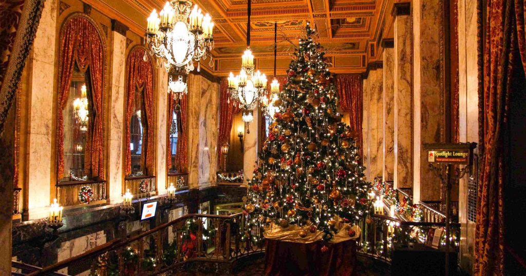 Christmas Tree at Sheas Theatre