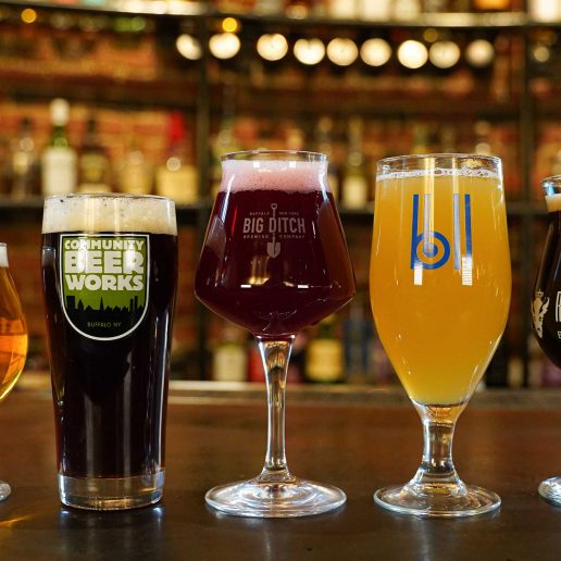 Different beer glasses