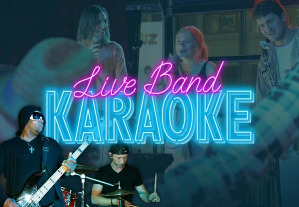 Live Band Karaoke 90s Rock and Pop Edition