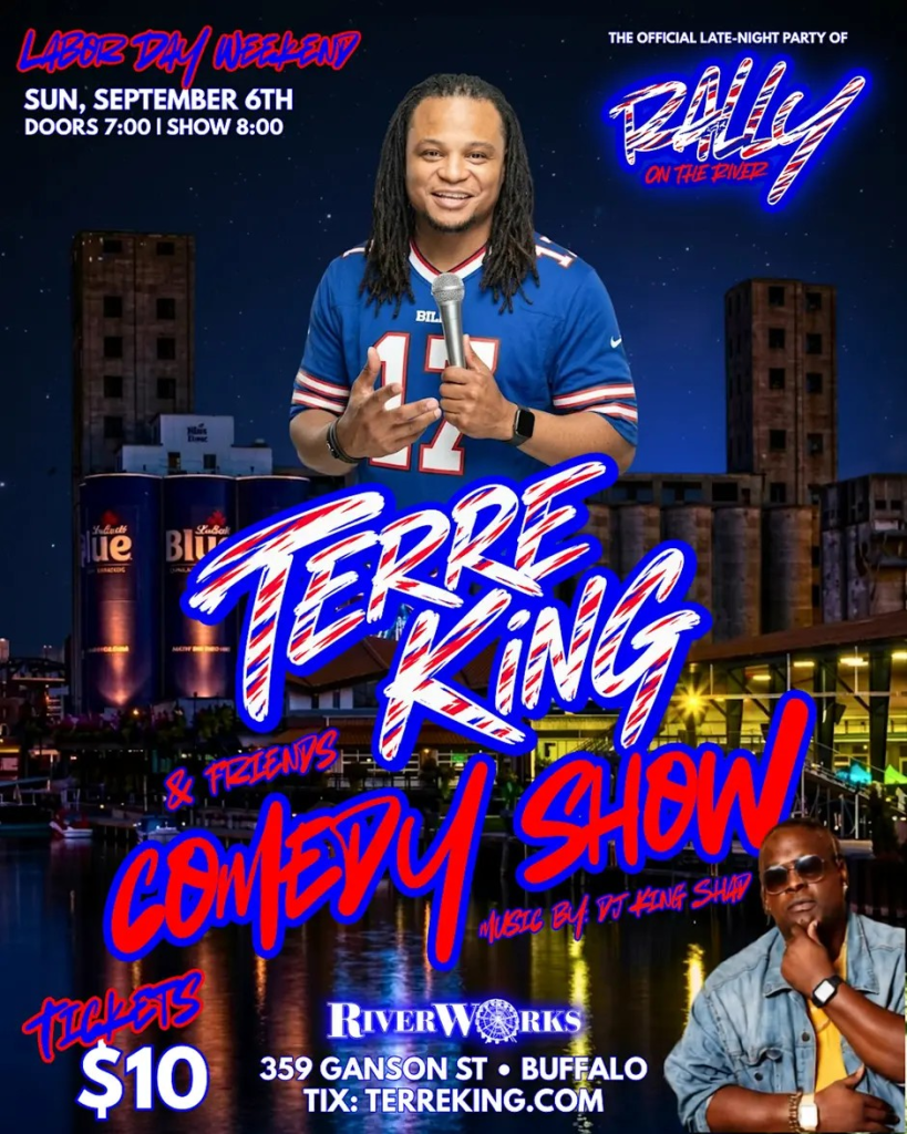 Rally on the River Late-Night: Terre King &amp; Friends Comedy Show