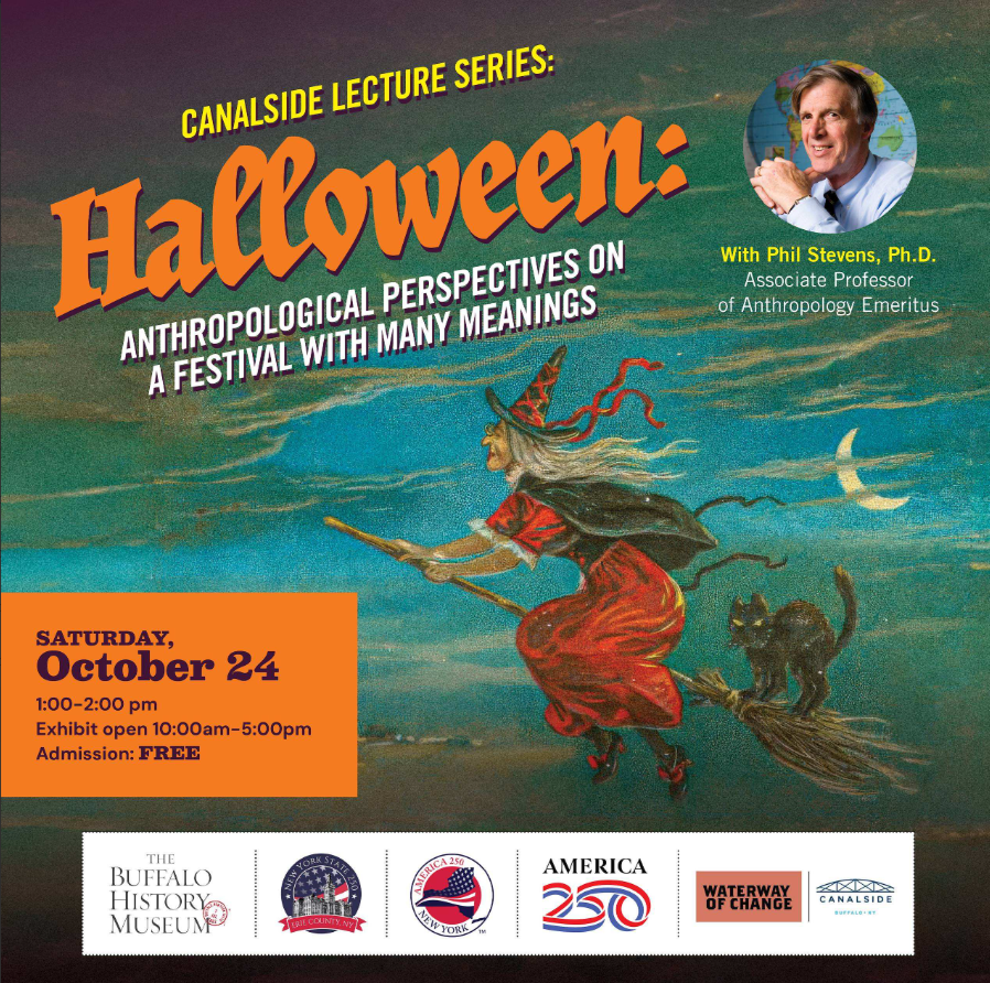 Canalside Lecture Series: Halloween an Anthropological Perspective on a Festival with Many Meanings