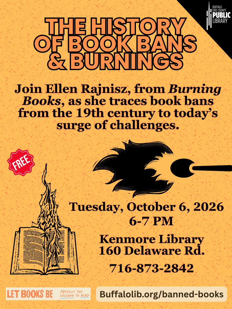 Event: The History of Book Bans & Burnings - Visit Buffalo