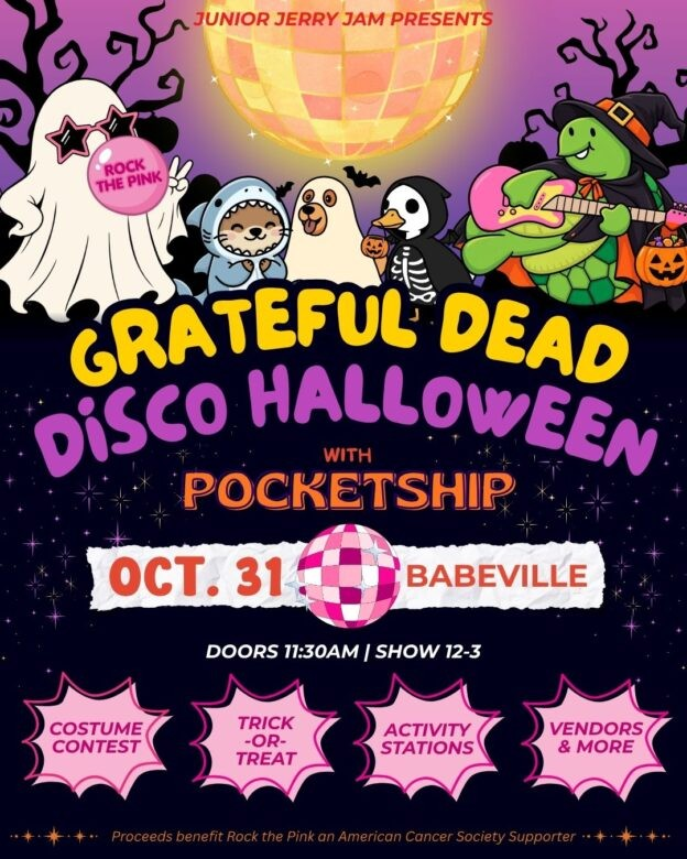 Junior Jerry Jam presents Grateful Dead Disco Halloween w/ Pocketship