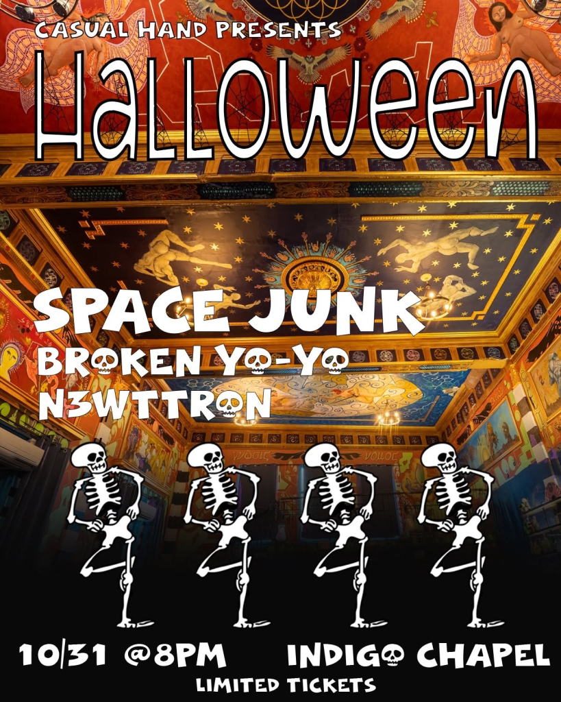 Halloween: Space Junk, Broken Yo-Yo, N3wtTron